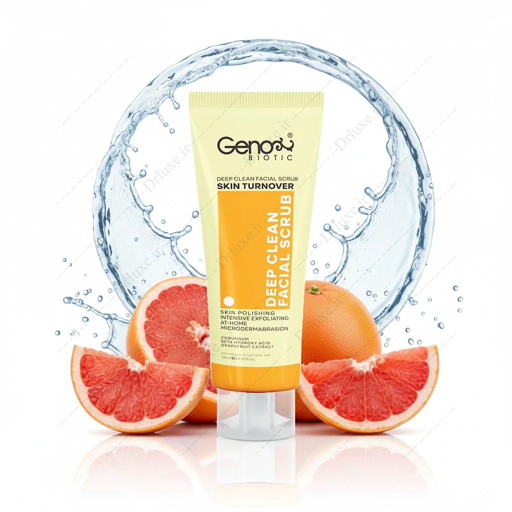 اسکراب قوی صورت ژنوبایوتیک 120 میلی‌لیتر